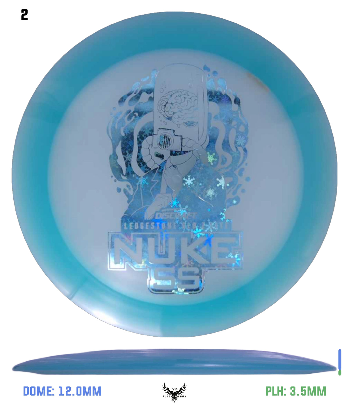 Discraft Z Glo Lite Nuke SS - Ledgestone 2025 Finale