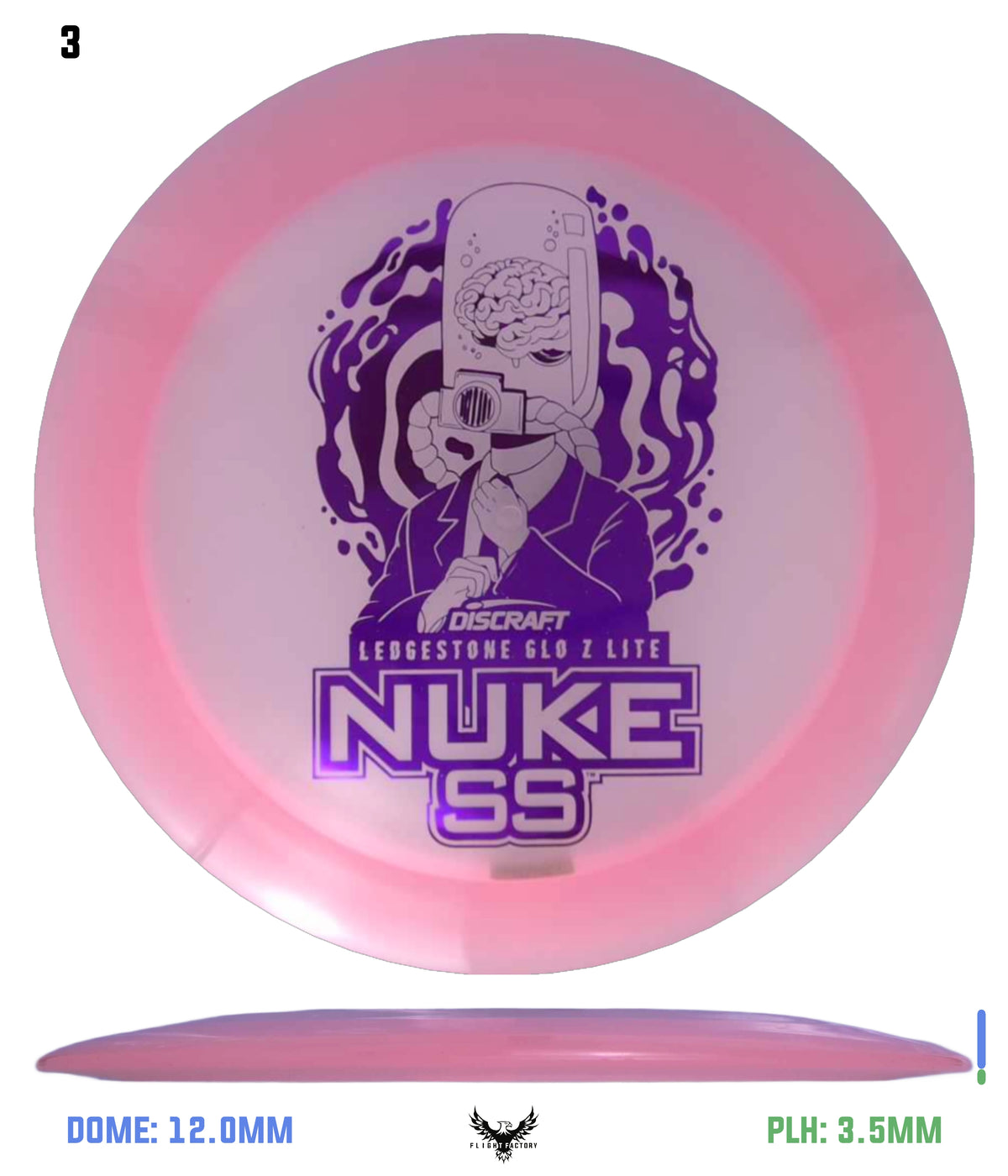Discraft Z Glo Lite Nuke SS - Ledgestone 2025 Finale
