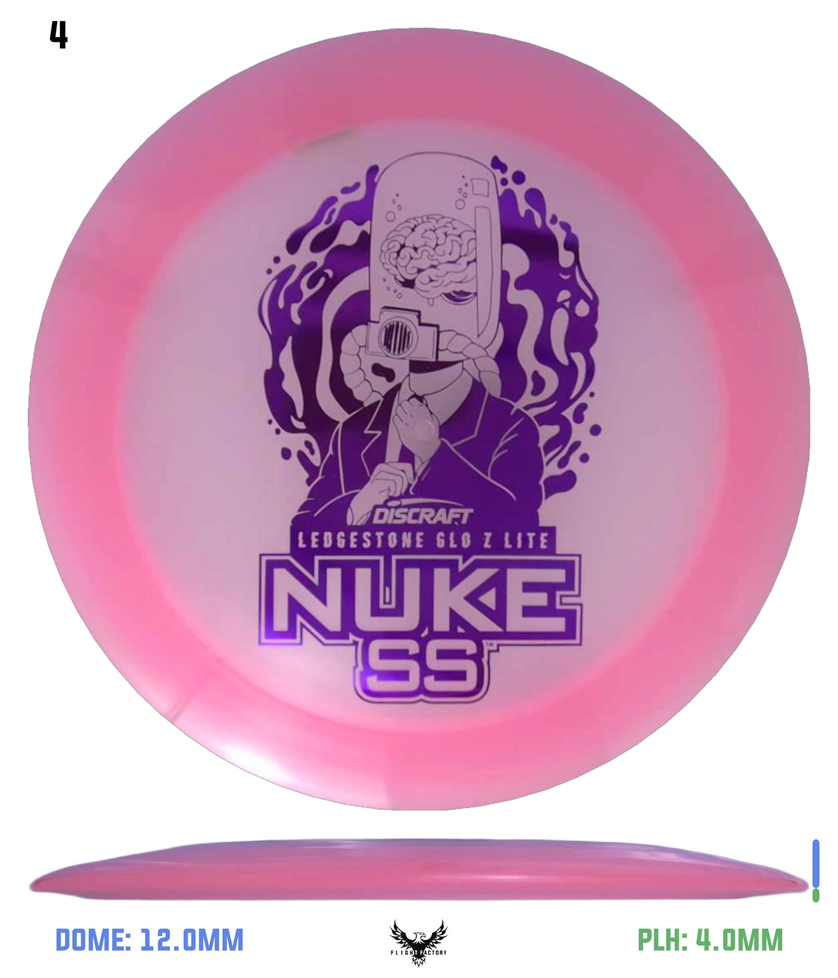 Discraft Z Glo Lite Nuke SS - Ledgestone 2025 Finale