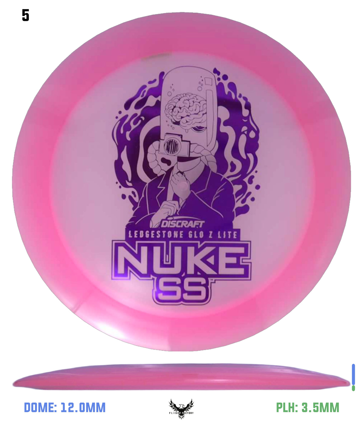 Discraft Z Glo Lite Nuke SS - Ledgestone 2025 Finale