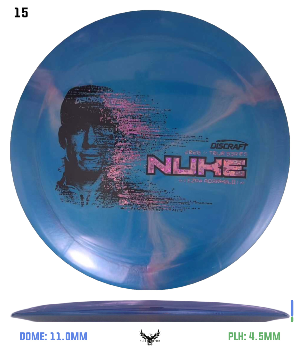 Discraft 2026 Tour Series Nuke - Ezra Aderhold