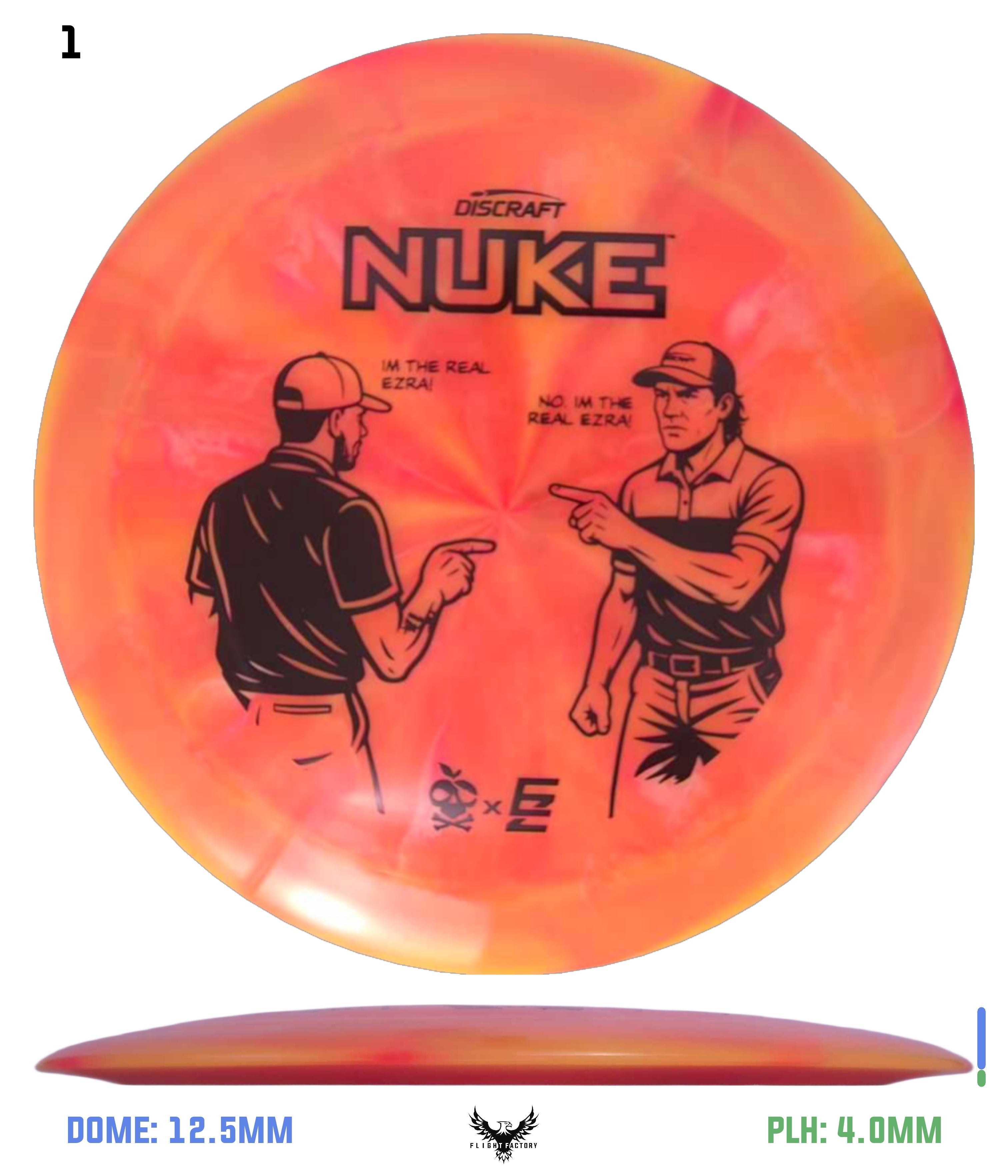 Discraft Ezra Aderhold x Ezra Robinson Collab ESP Nuke - Flight