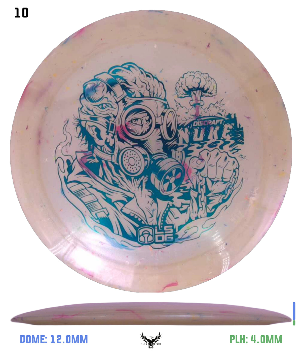 Discraft Colorshift Jawbreaker Z FLX Nuke - Ledgestone 2026 Season 2
