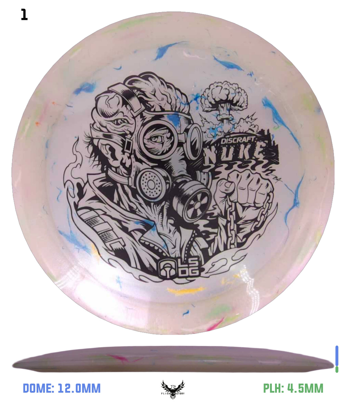 Discraft Colorshift Jawbreaker Z FLX Nuke - Ledgestone 2026 Season 2