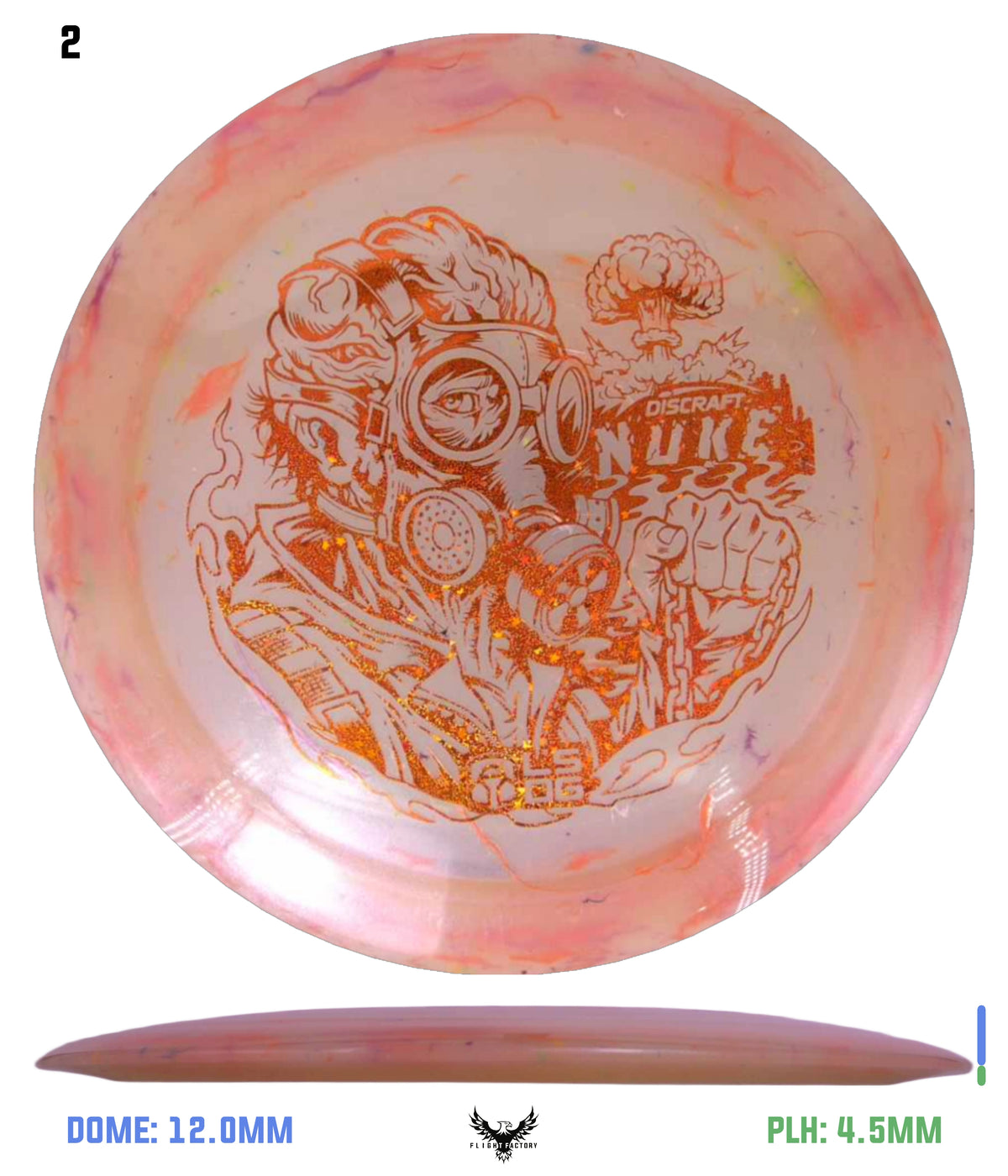 Discraft Colorshift Jawbreaker Z FLX Nuke - Ledgestone 2026 Season 2