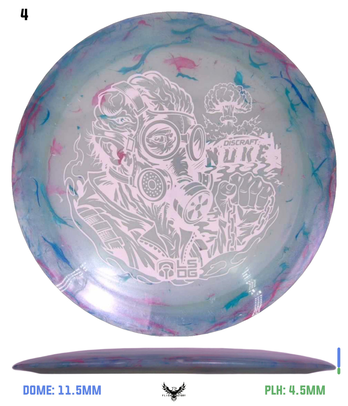 Discraft Colorshift Jawbreaker Z FLX Nuke - Ledgestone 2026 Season 2