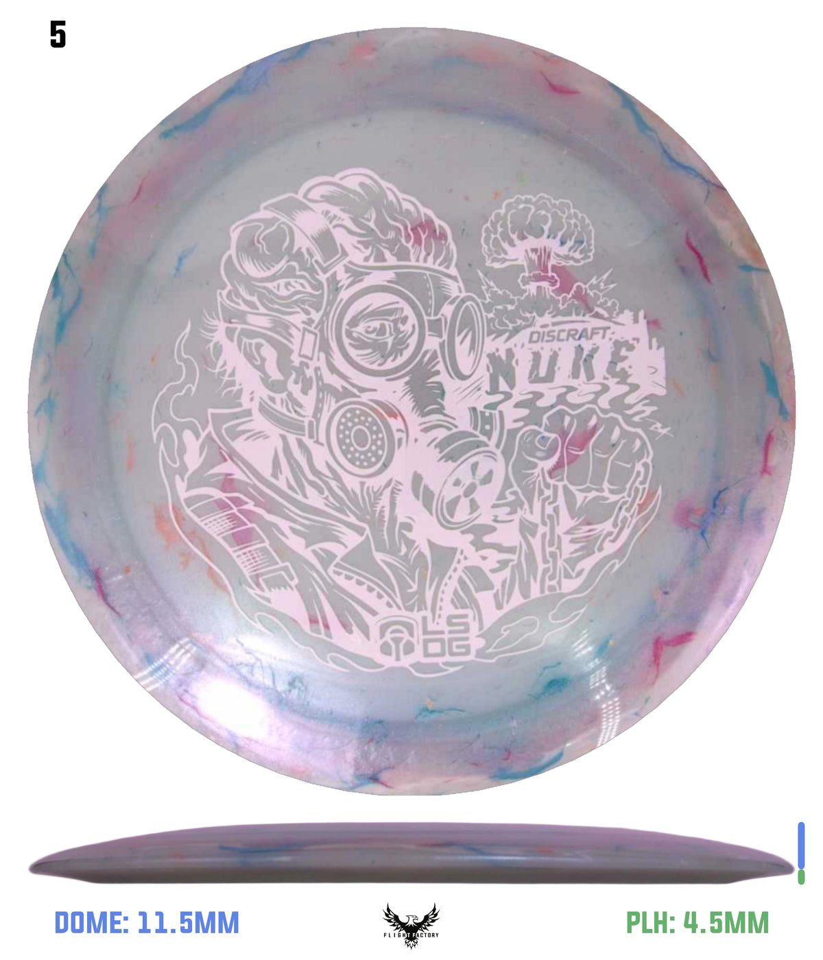 Discraft Colorshift Jawbreaker Z FLX Nuke - Ledgestone 2026 Season 2
