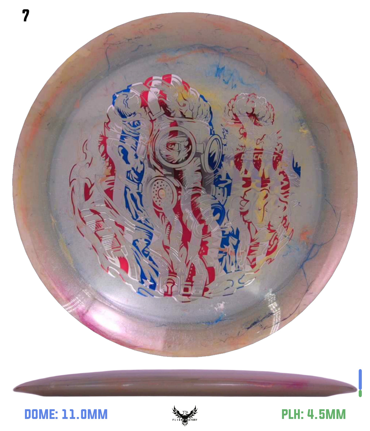 Discraft Colorshift Jawbreaker Z FLX Nuke - Ledgestone 2026 Season 2