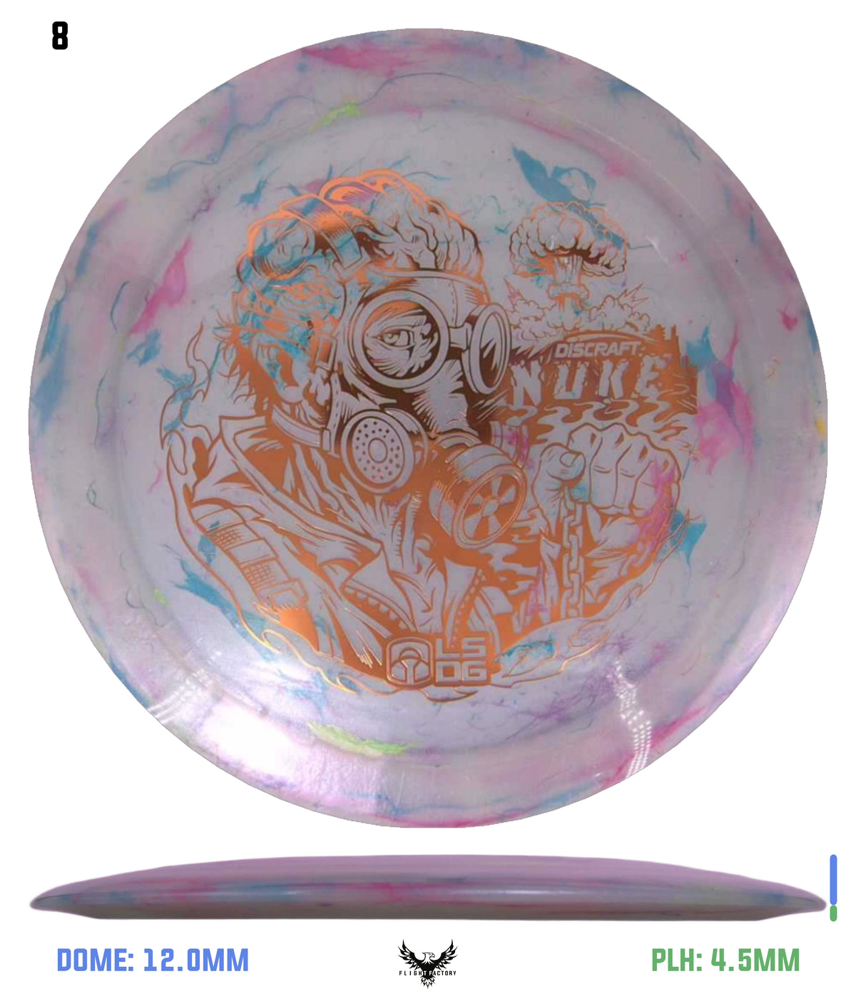 Discraft Colorshift Jawbreaker Z FLX Nuke - Ledgestone 2026 Season 2