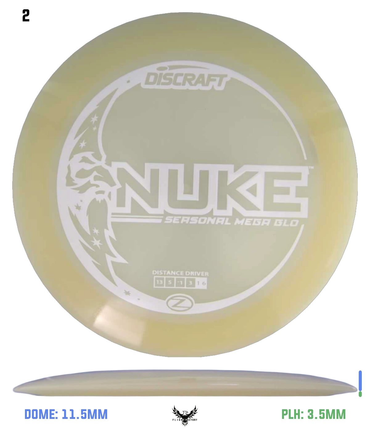 Discraft Seasonal Mega Glo Z Nuke