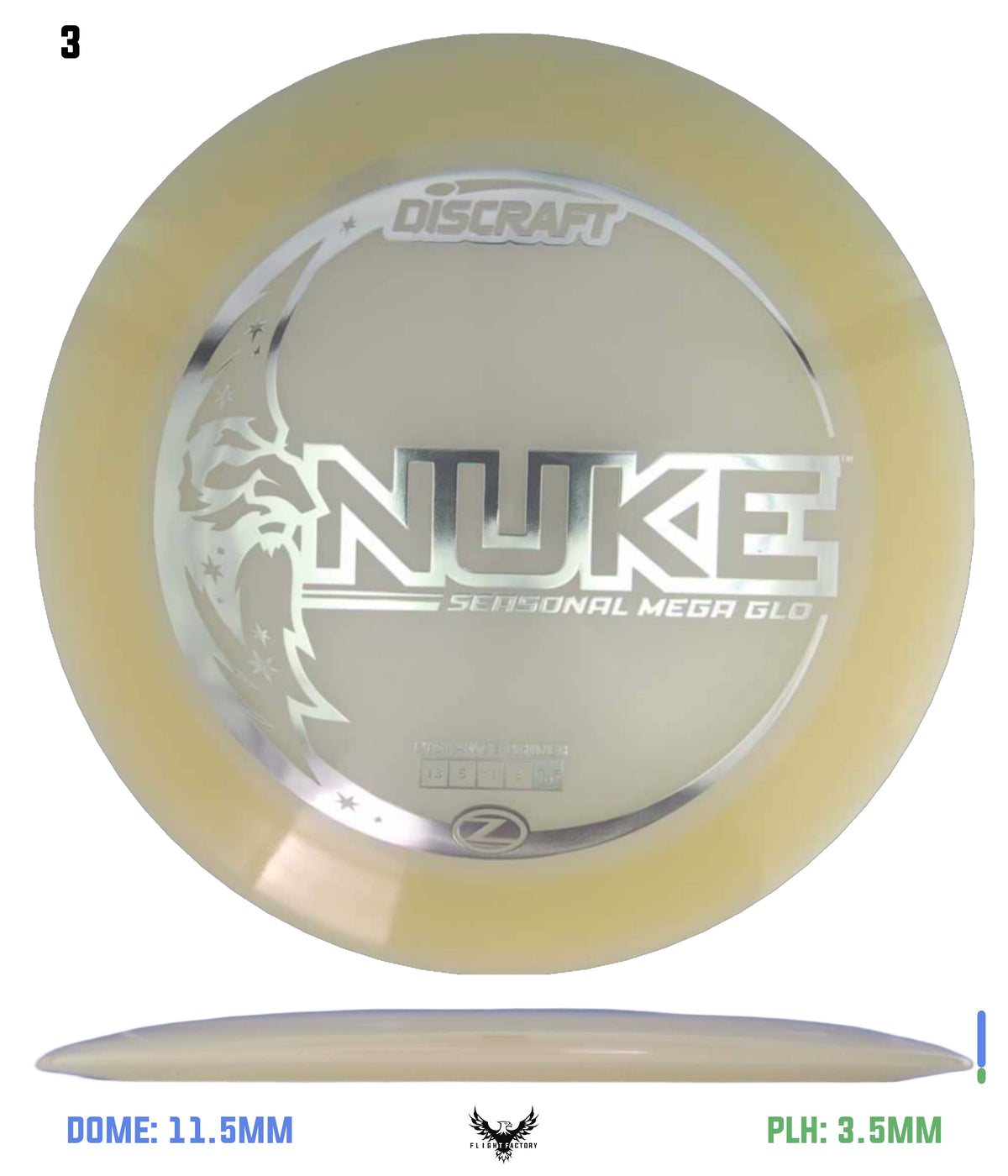 Discraft Seasonal Mega Glo Z Nuke