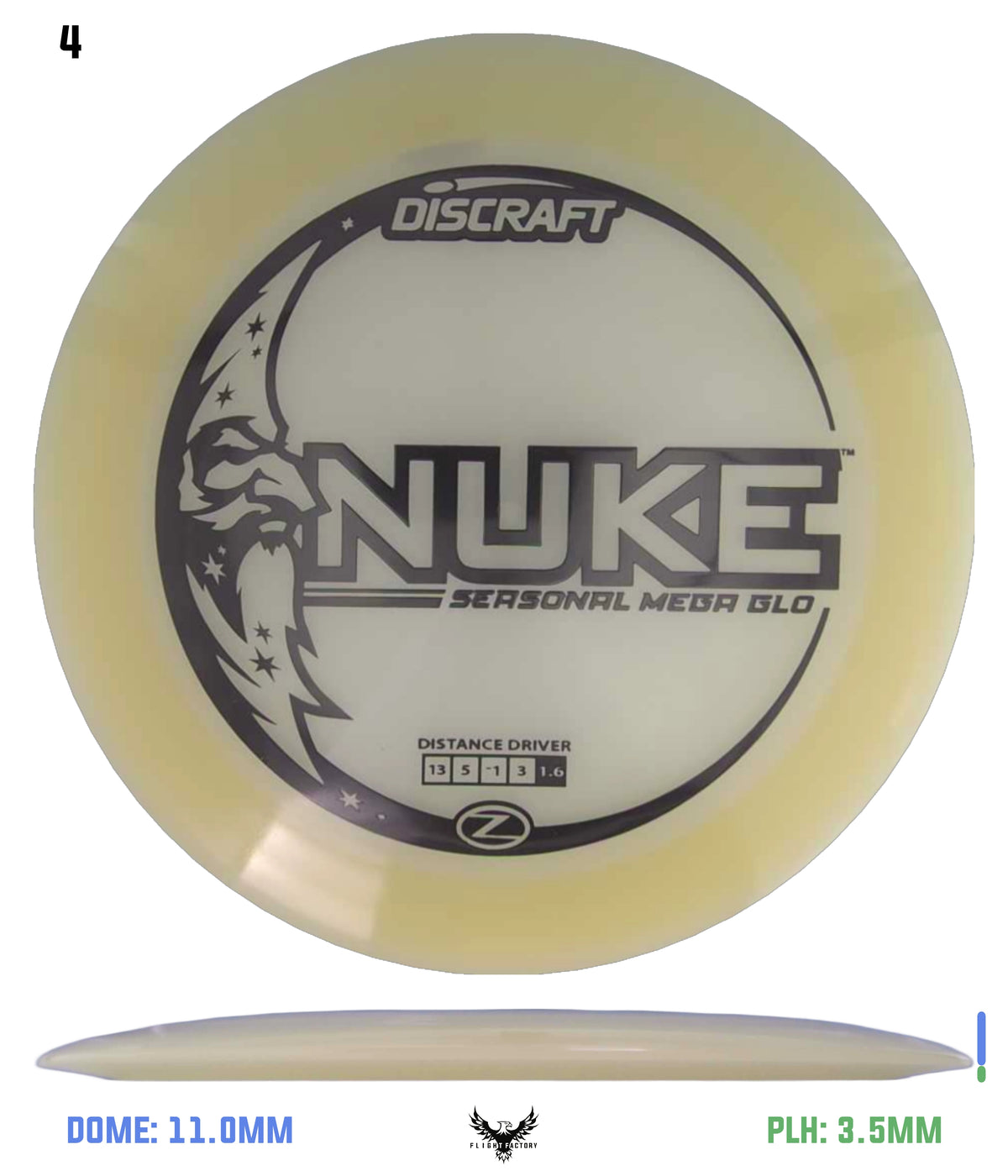 Discraft Seasonal Mega Glo Z Nuke