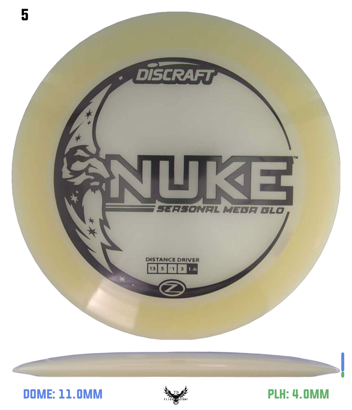 Discraft Seasonal Mega Glo Z Nuke