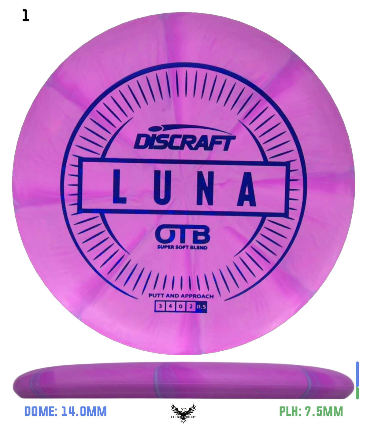 Discraft Swirly Super Soft Luna - OTB Edition