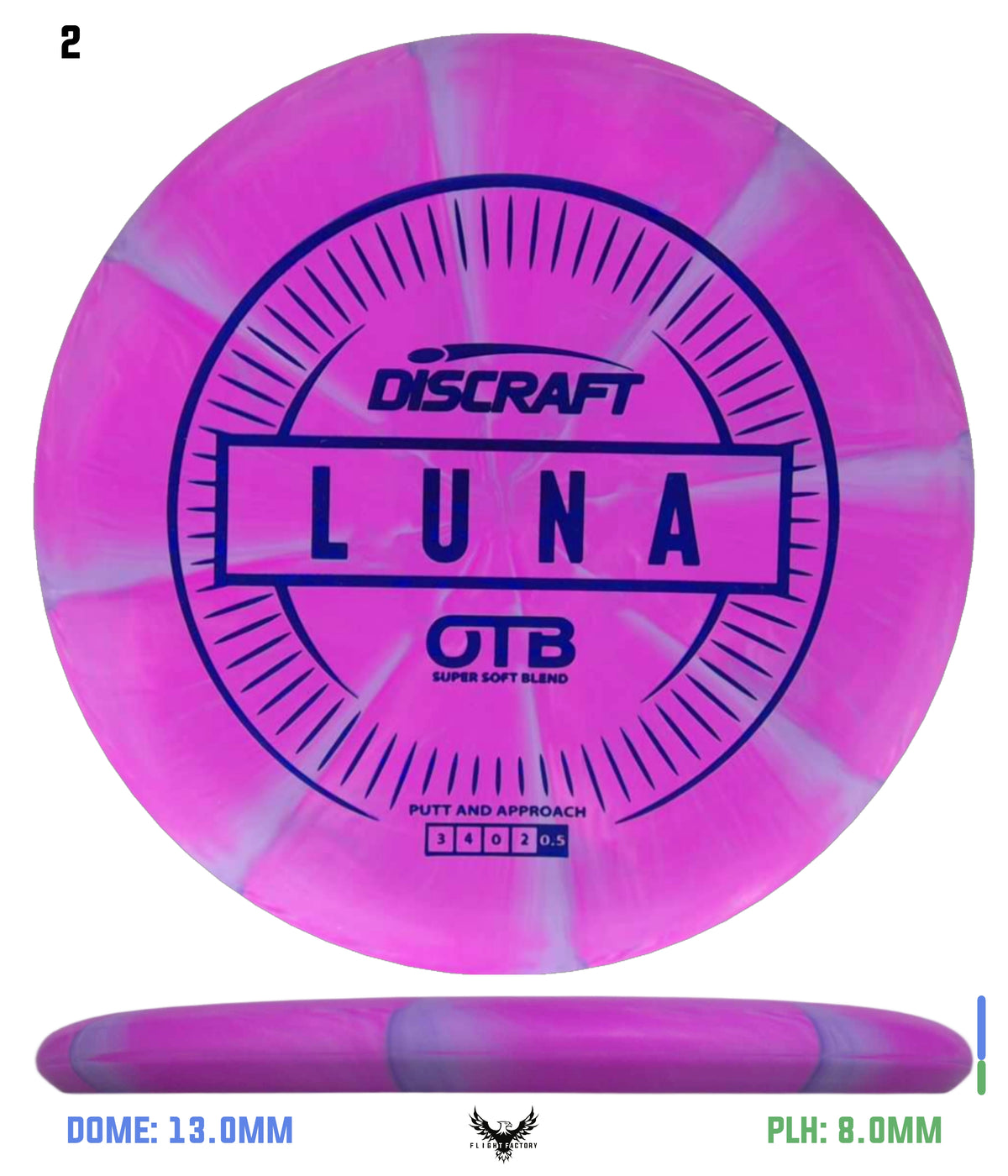 Discraft Swirly Super Soft Luna - OTB Edition