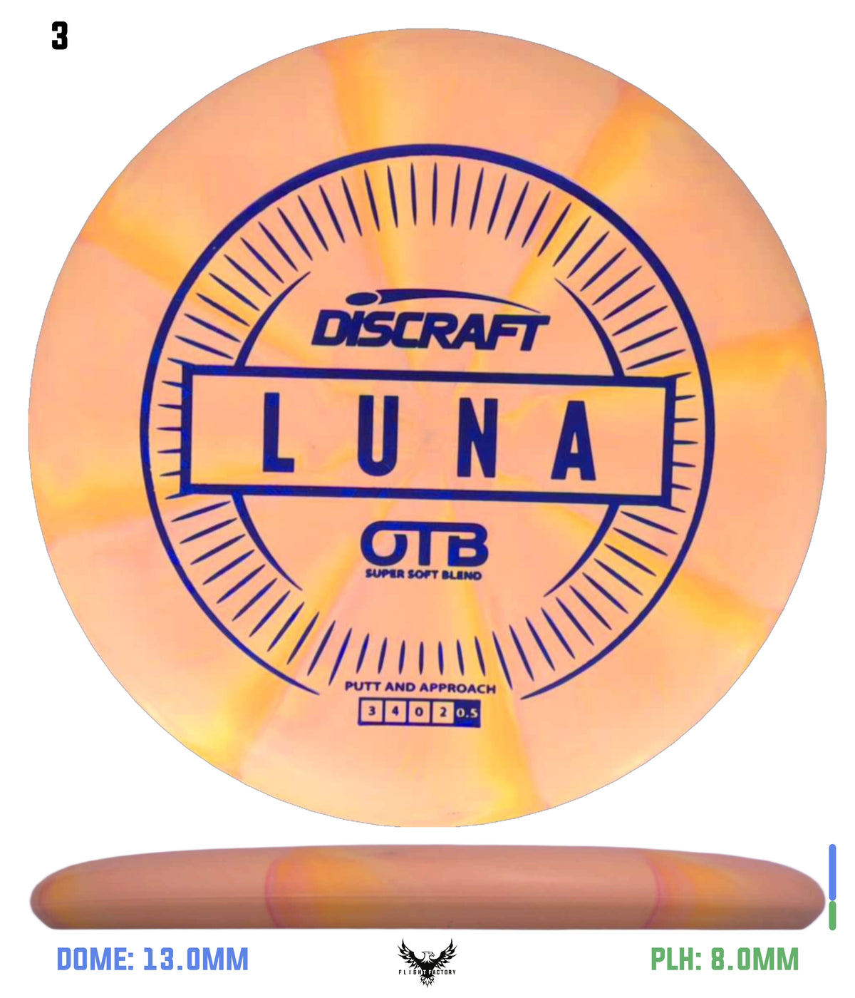 Discraft Swirly Super Soft Luna - OTB Edition