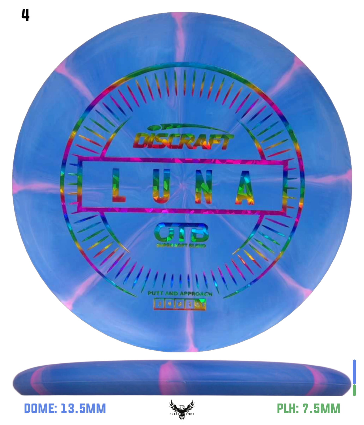 Discraft Swirly Super Soft Luna - OTB Edition
