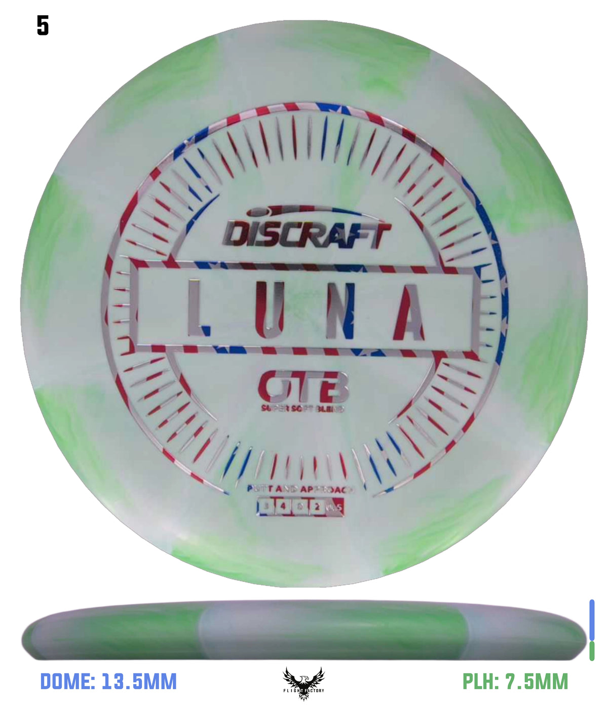 Discraft Swirly Super Soft Luna - OTB Edition