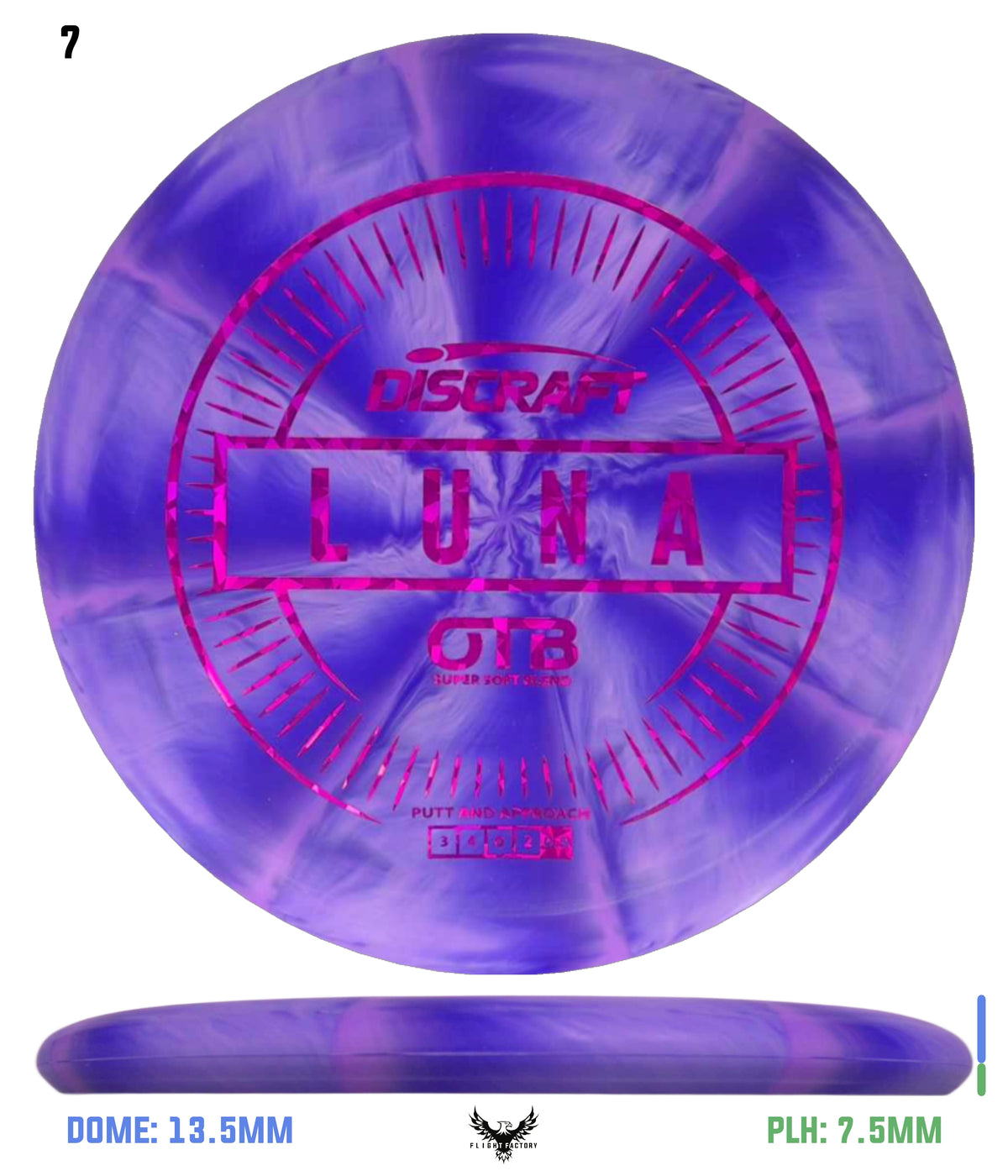 Discraft Swirly Super Soft Luna - OTB Edition
