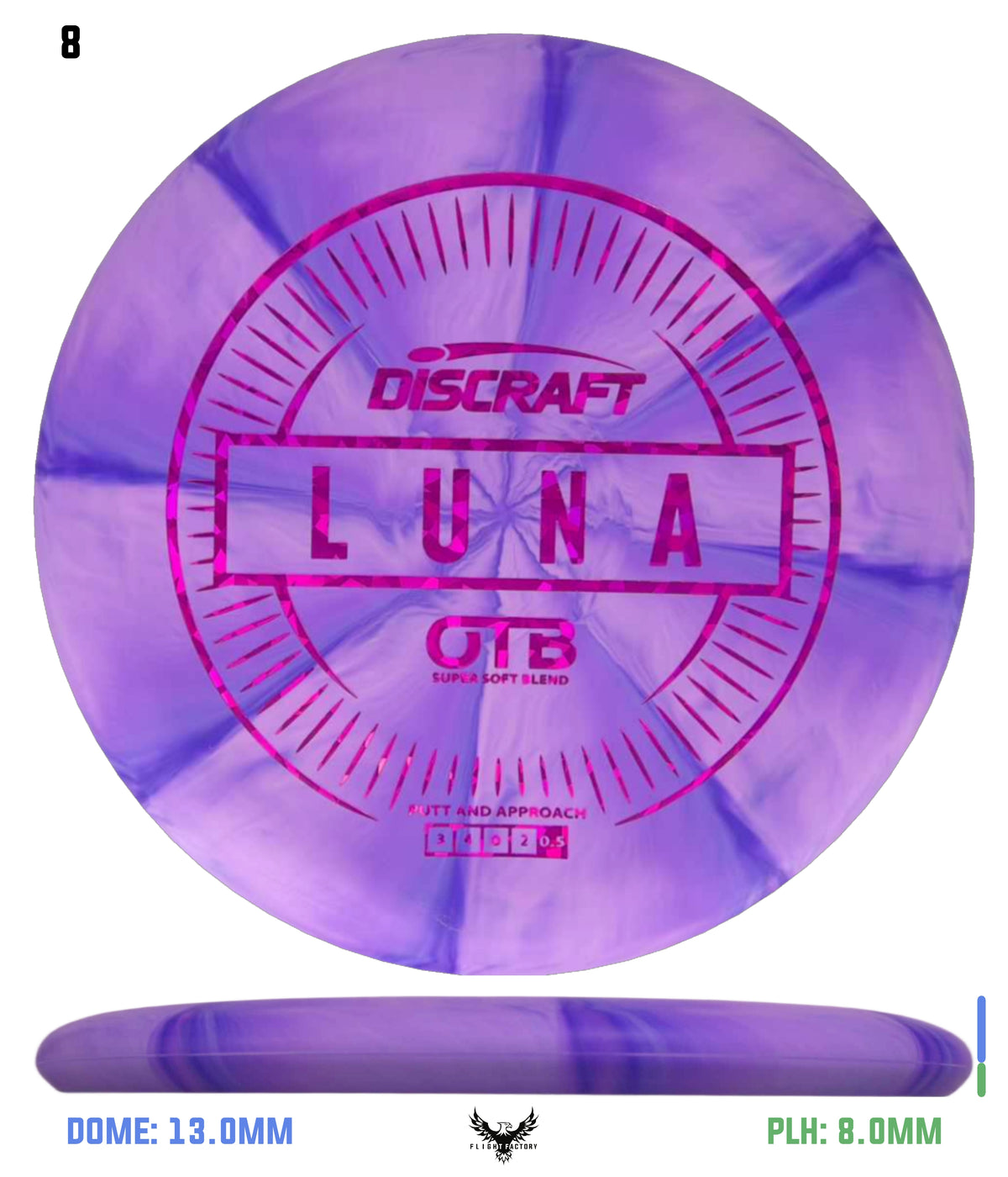 Discraft Swirly Super Soft Luna - OTB Edition