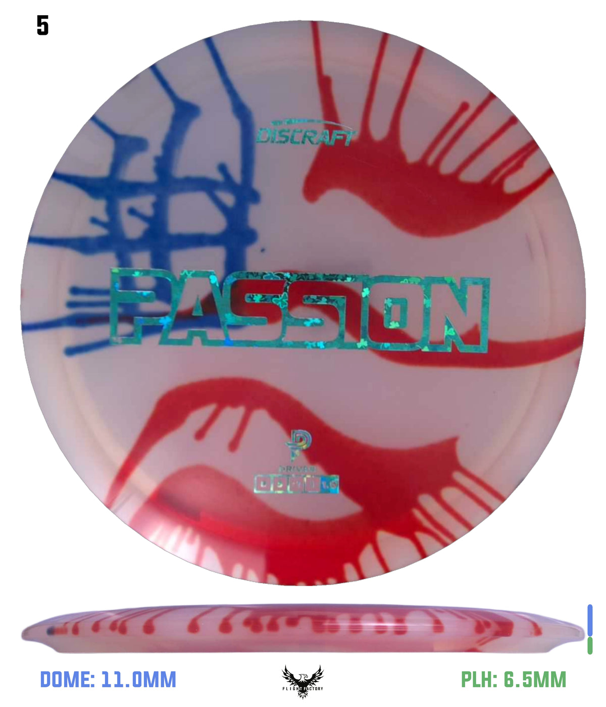 Discraft Paige Pierce Fly Dye Z Passion