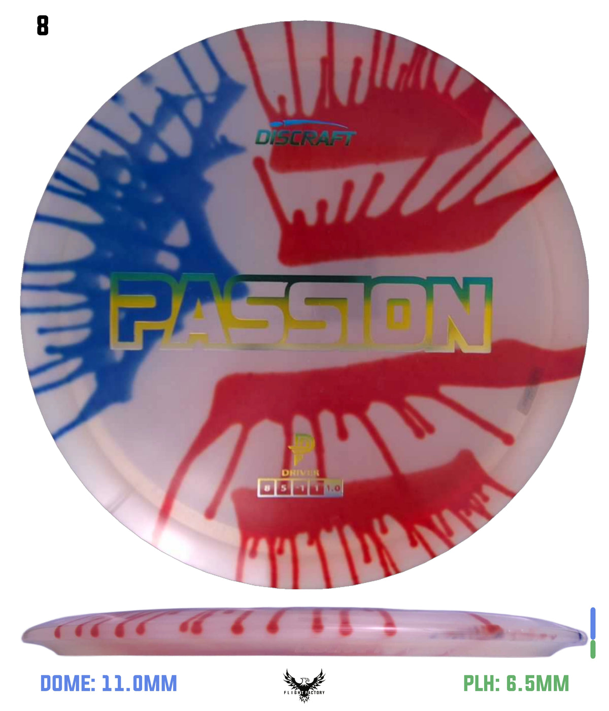 Discraft Paige Pierce Fly Dye Z Passion
