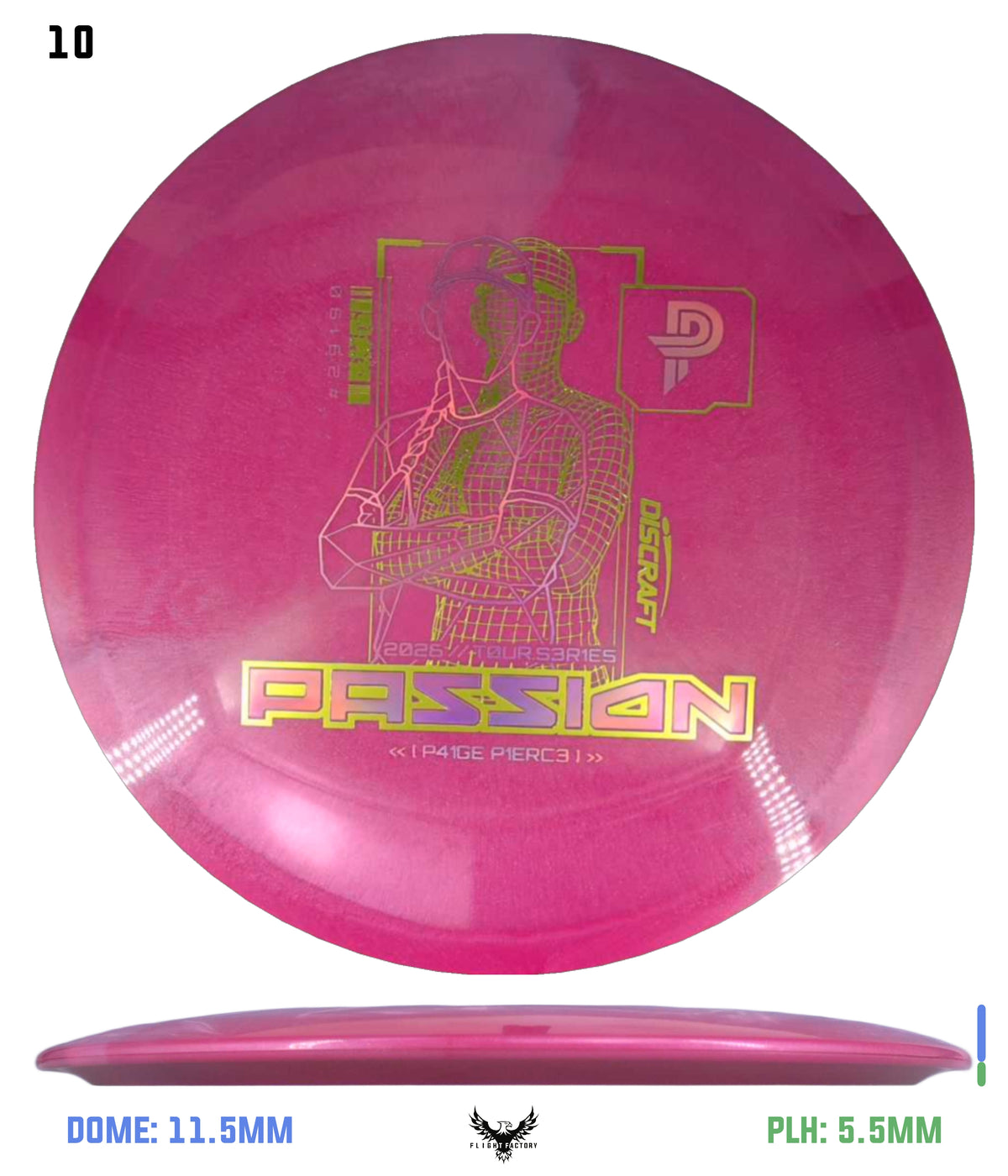 Discraft 2026 Tour Series V2 Passion - Paige Pierce