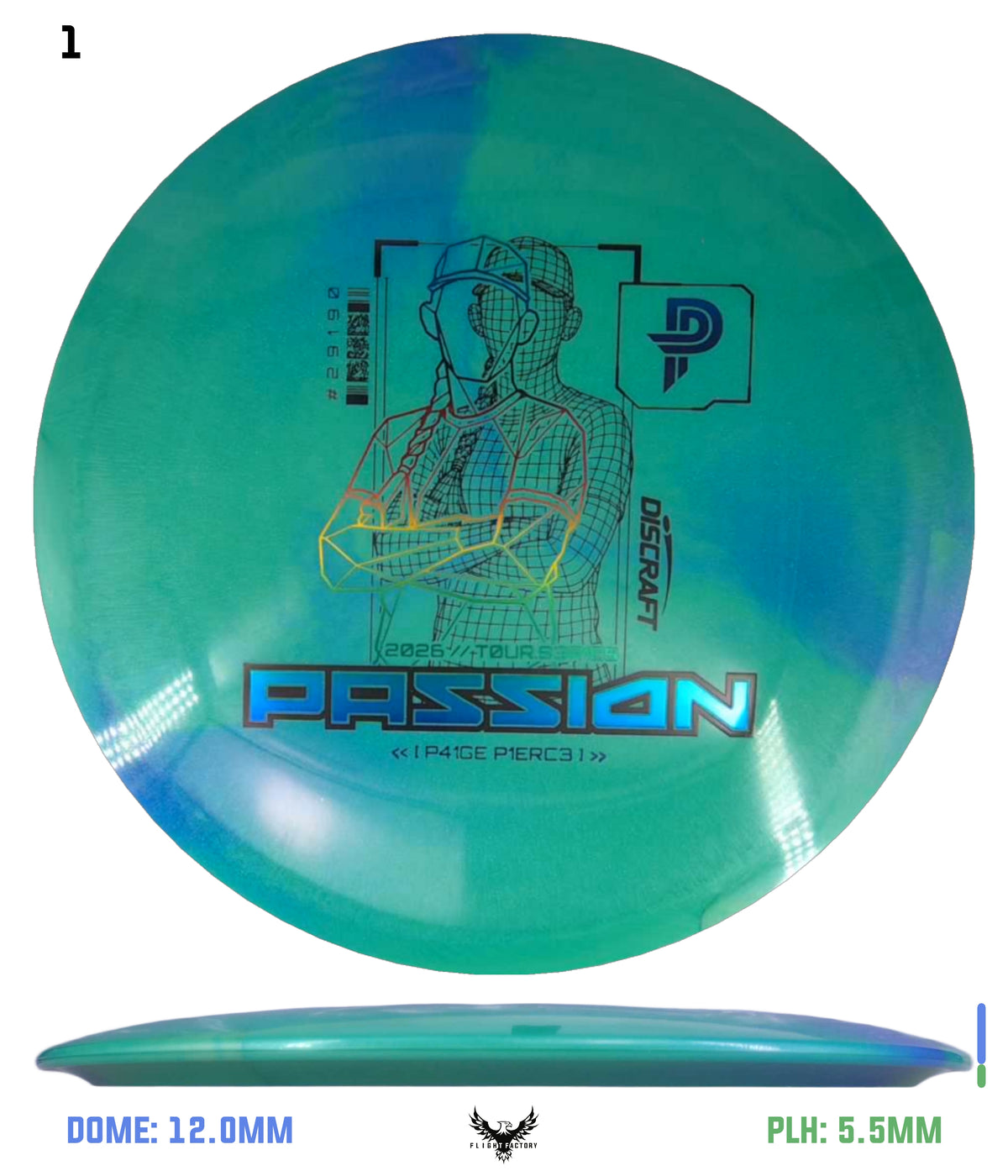 Discraft 2026 Tour Series V2 Passion - Paige Pierce