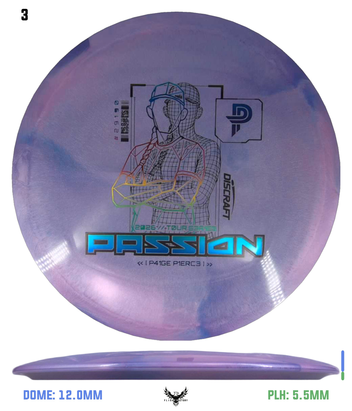 Discraft 2026 Tour Series V2 Passion - Paige Pierce