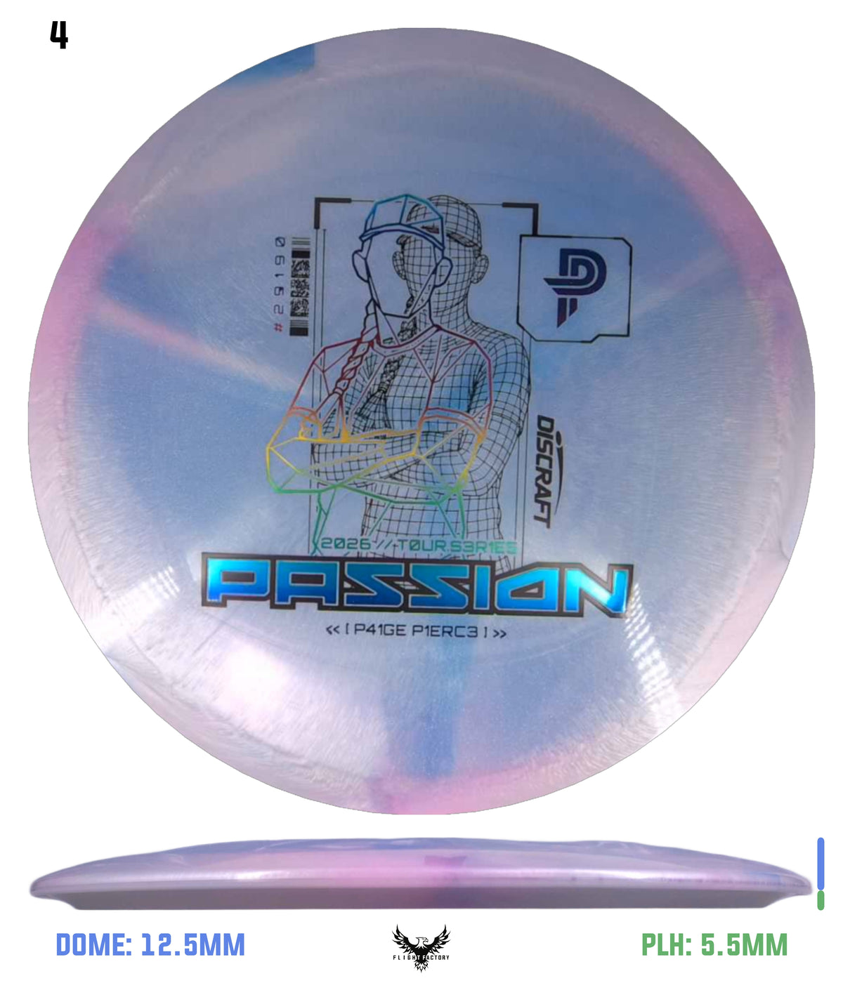 Discraft 2026 Tour Series V2 Passion - Paige Pierce