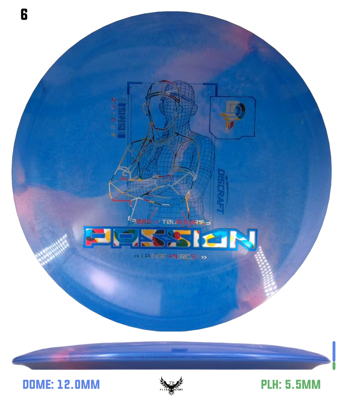 Discraft 2026 Tour Series V2 Passion - Paige Pierce
