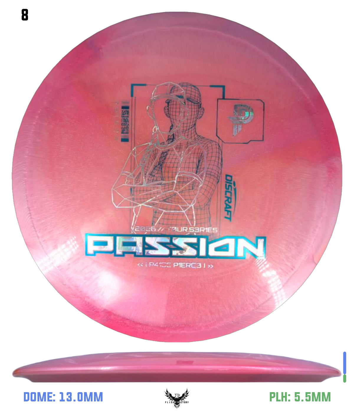 Discraft 2026 Tour Series V2 Passion - Paige Pierce