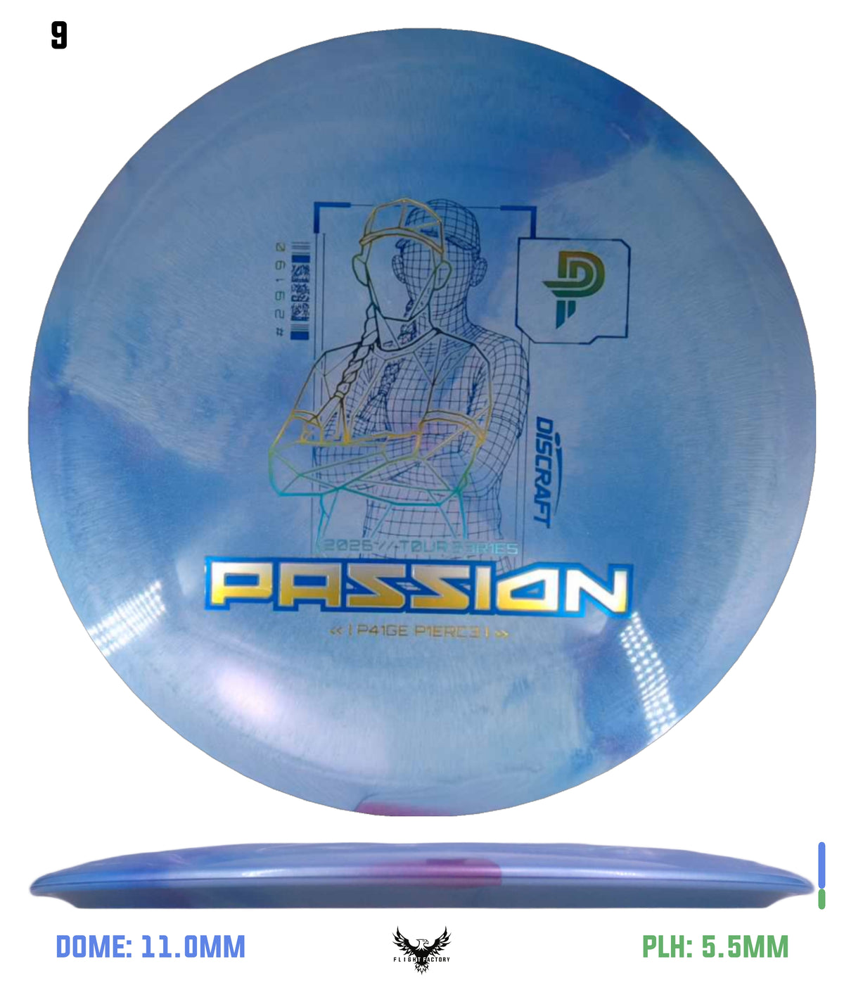Discraft 2026 Tour Series V2 Passion - Paige Pierce