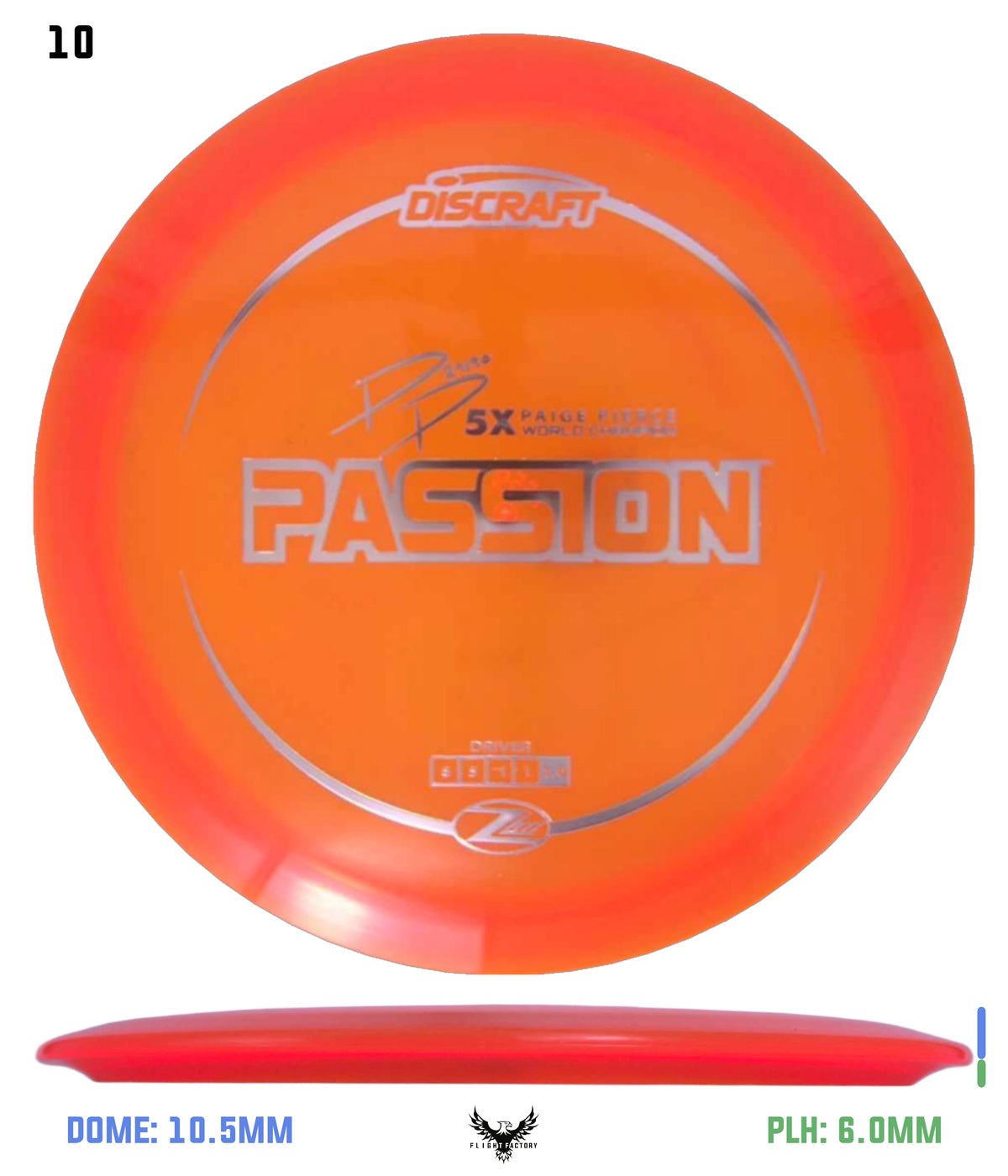 Discraft Paige Pierce Z Lite Passion