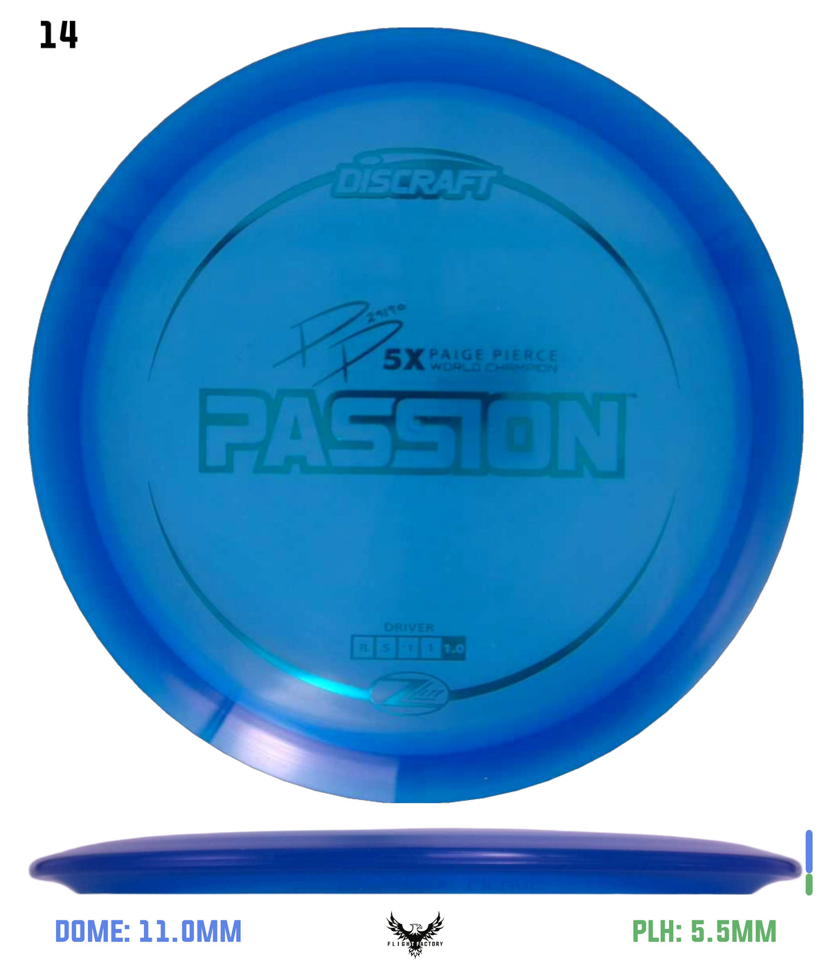 Discraft Paige Pierce Z Lite Passion
