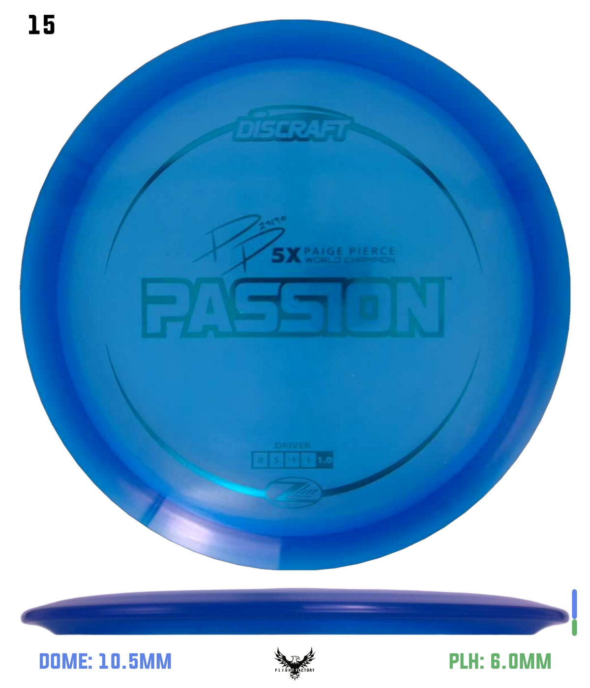Discraft Paige Pierce Z Lite Passion