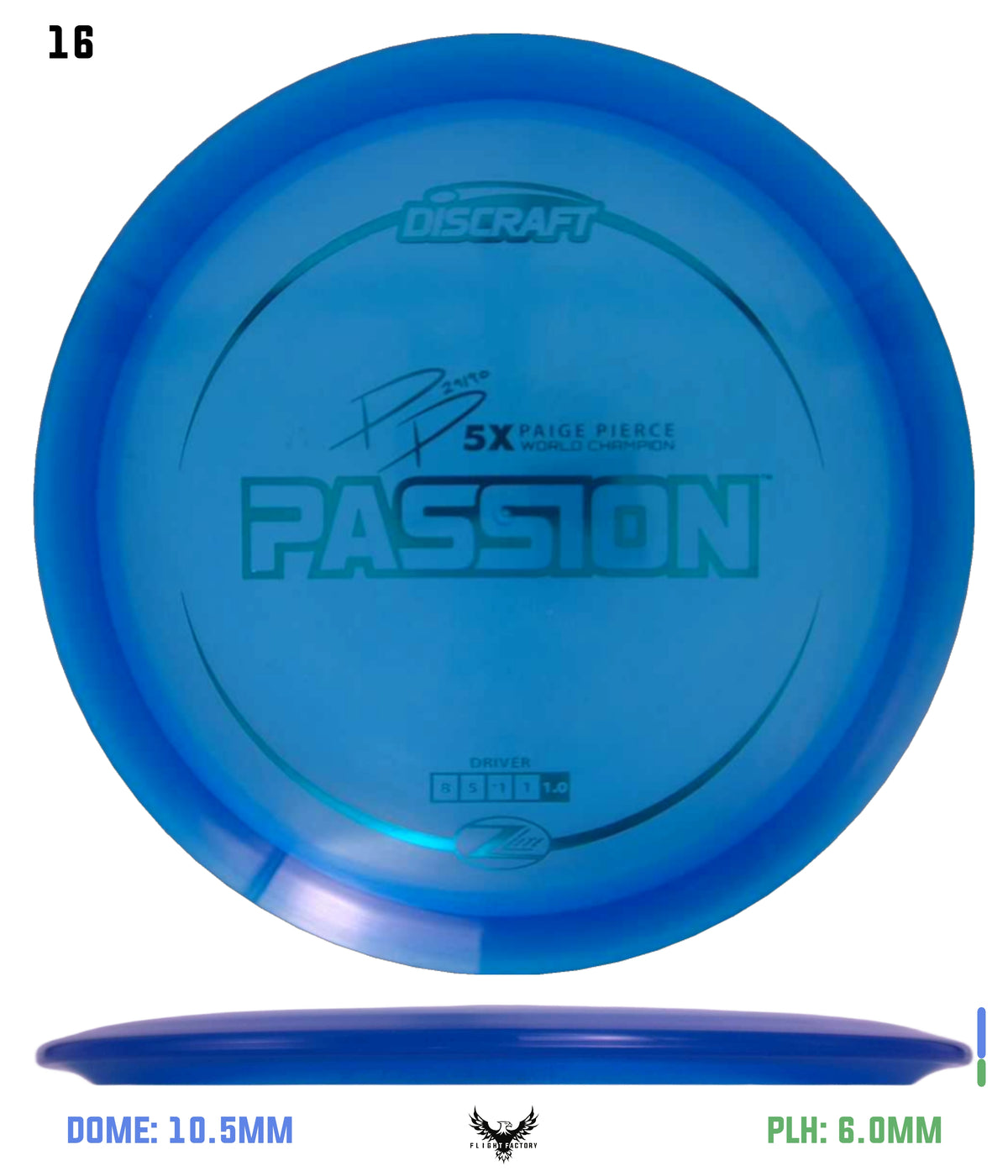 Discraft Paige Pierce Z Lite Passion