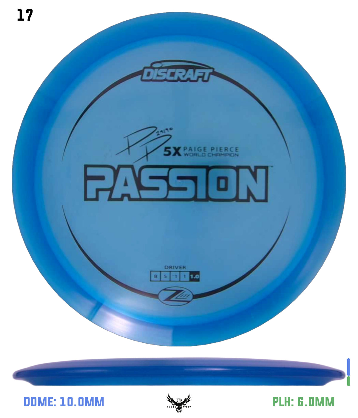 Discraft Paige Pierce Z Lite Passion