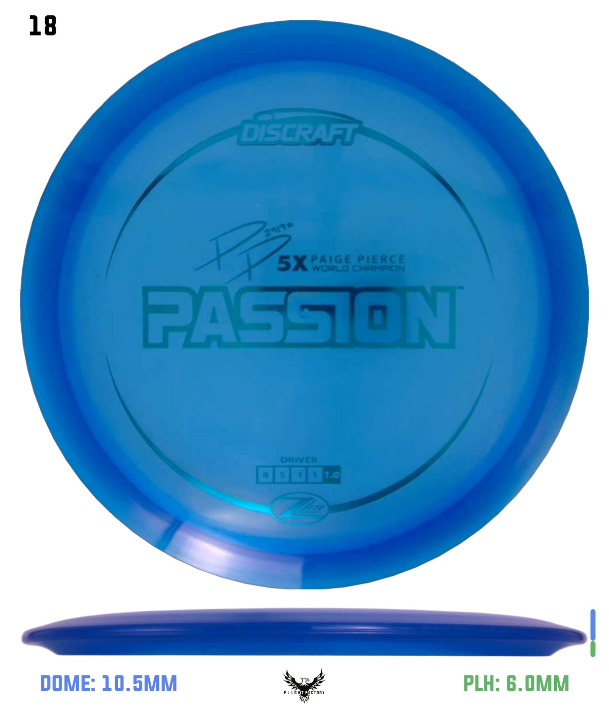 Discraft Paige Pierce Z Lite Passion