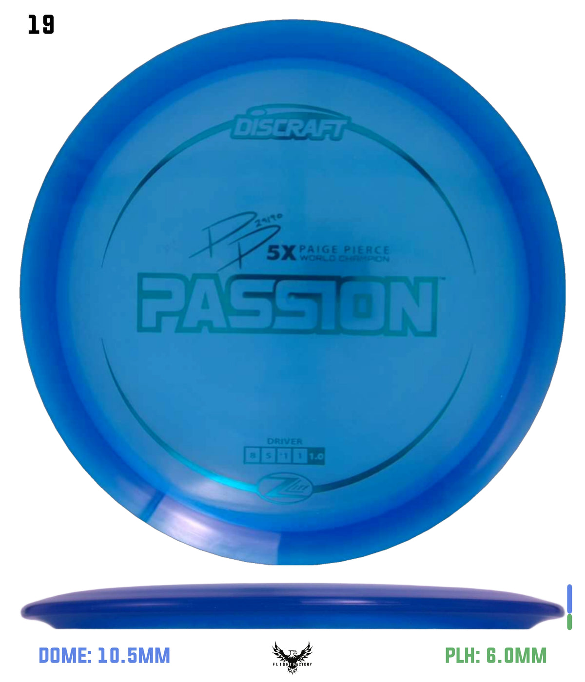 Discraft Paige Pierce Z Lite Passion