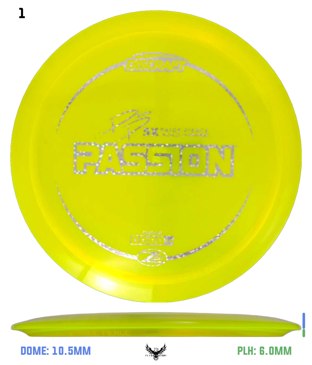 Discraft Paige Pierce Z Lite Passion