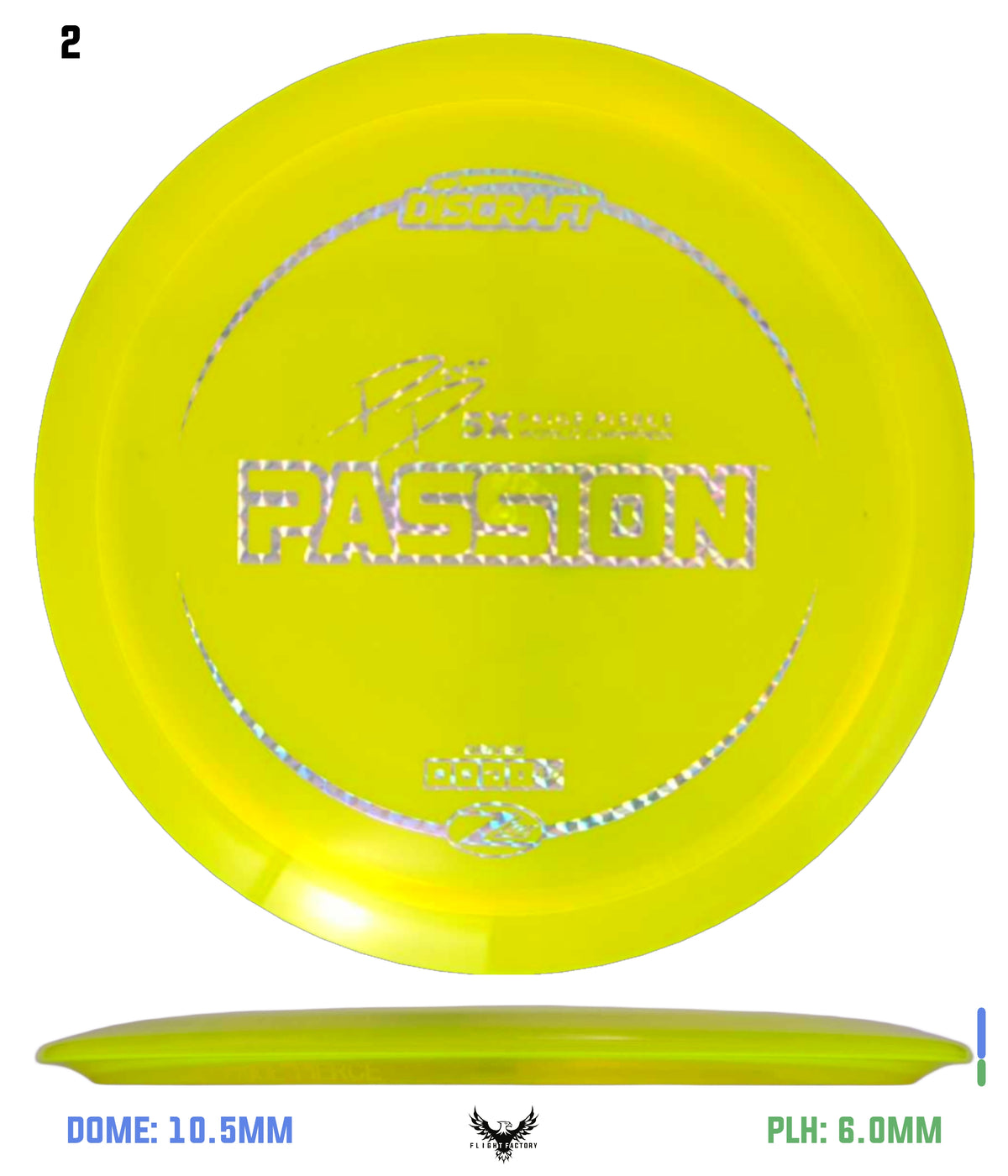 Discraft Paige Pierce Z Lite Passion