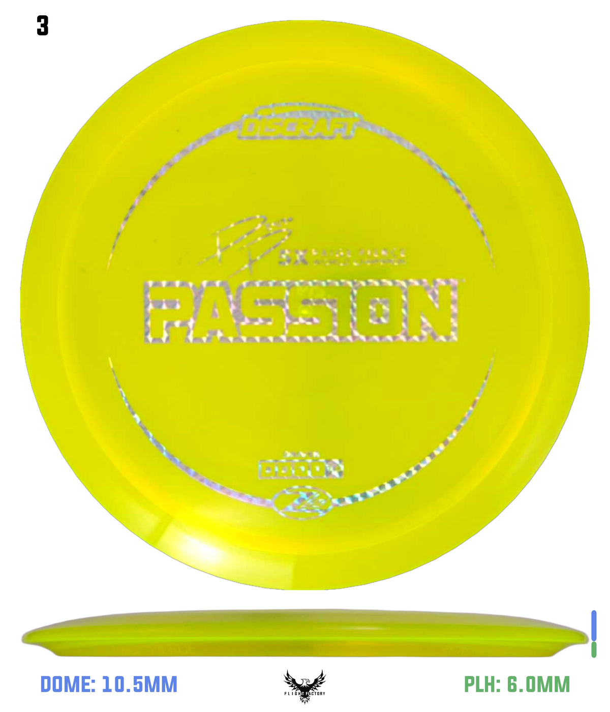 Discraft Paige Pierce Z Lite Passion