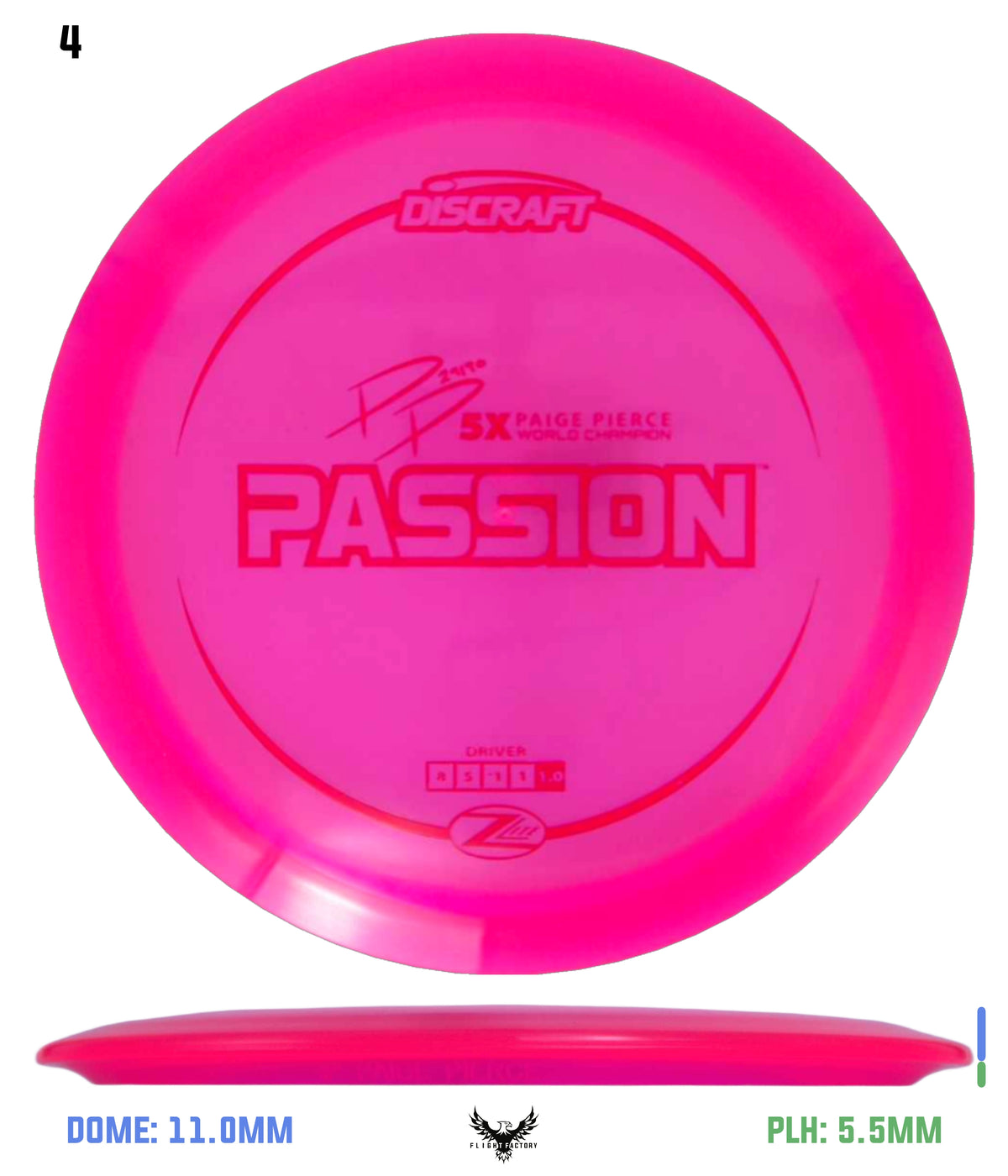 Discraft Paige Pierce Z Lite Passion