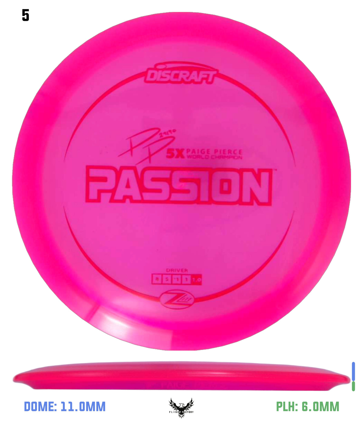 Discraft Paige Pierce Z Lite Passion