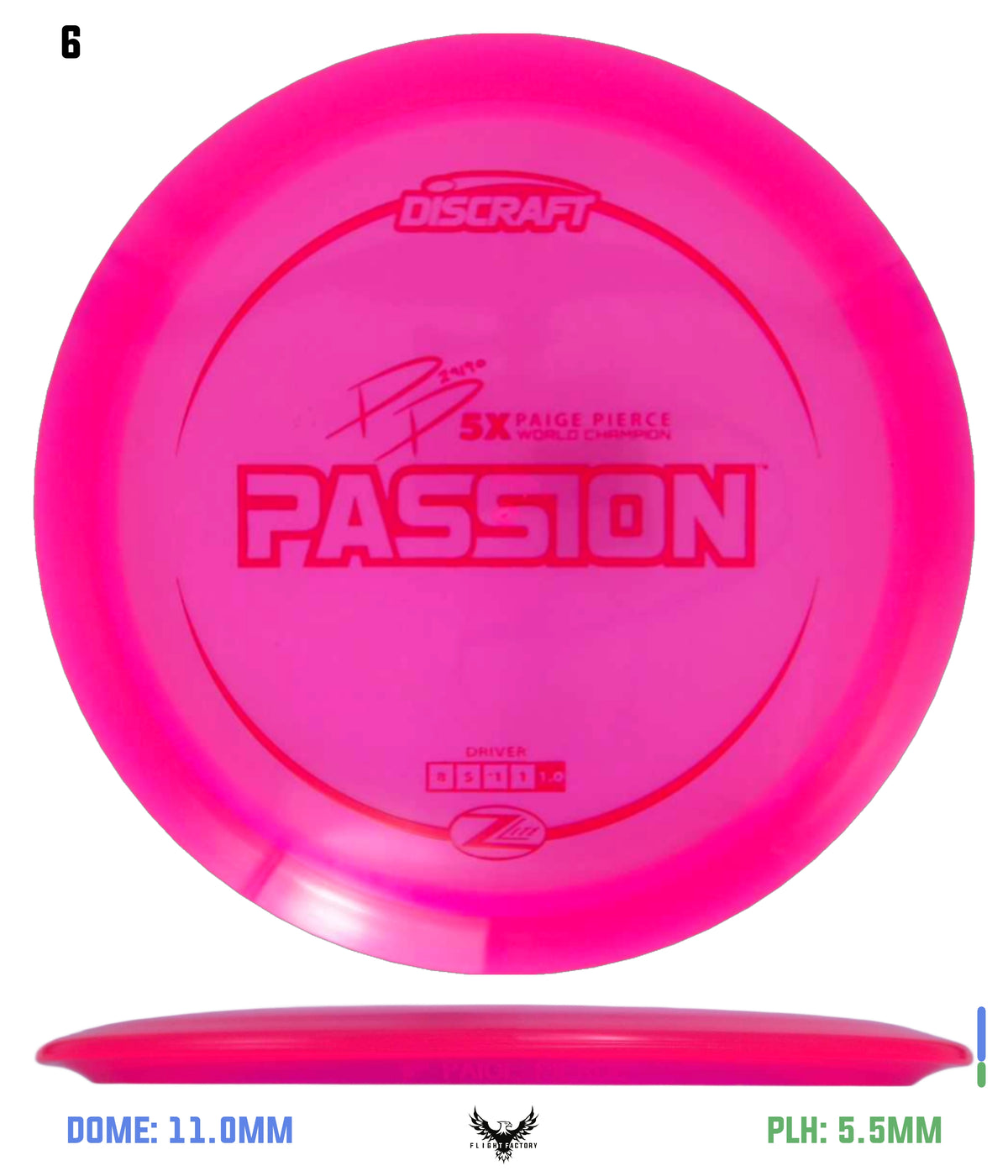 Discraft Paige Pierce Z Lite Passion