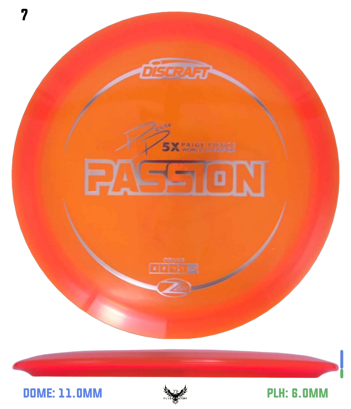 Discraft Paige Pierce Z Lite Passion