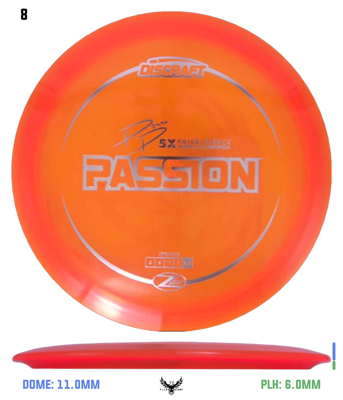 Discraft Paige Pierce Z Lite Passion