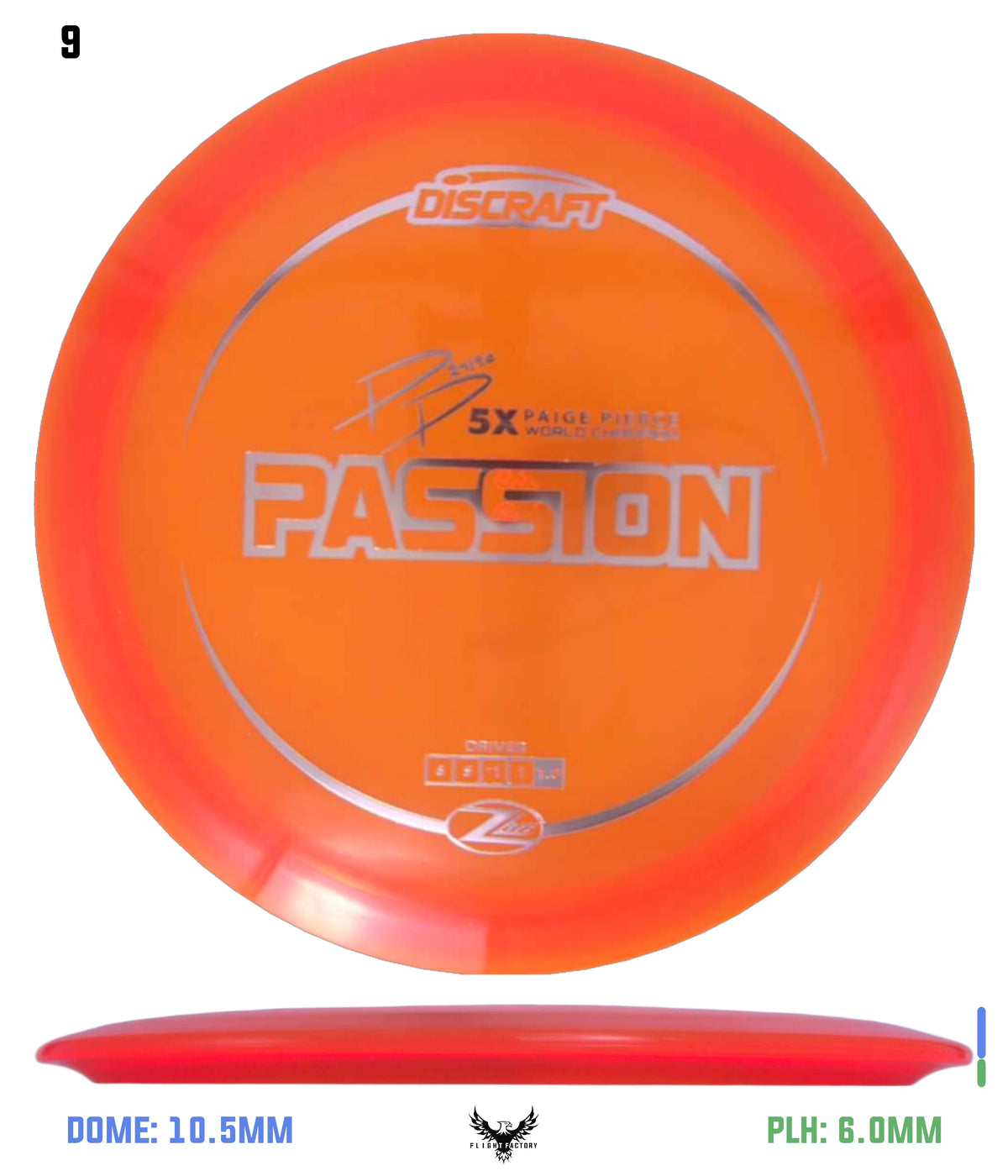 Discraft Paige Pierce Z Lite Passion
