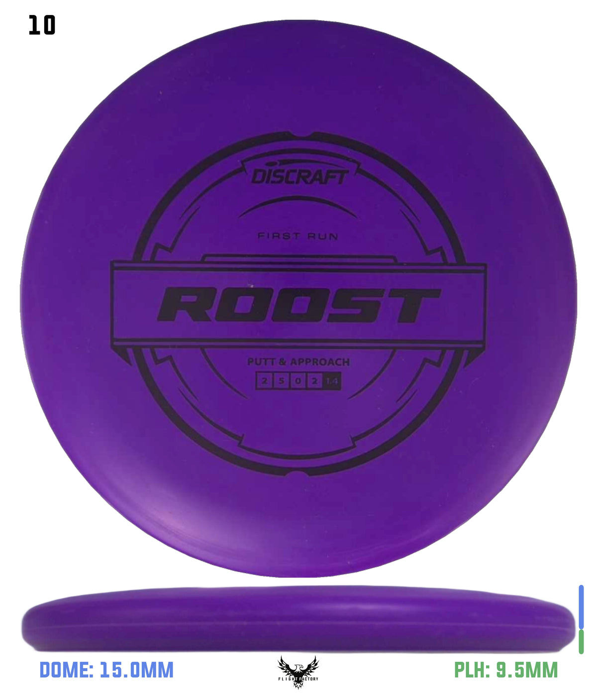 Discraft Putter Line Roost - First Run